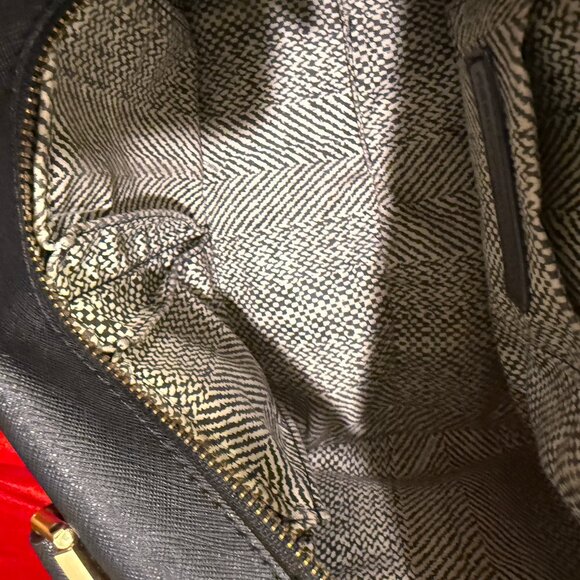 REBECCA MINKOFF BLACK BAG GOLD HARDWARE MEDIUM - Picture 12 of 16